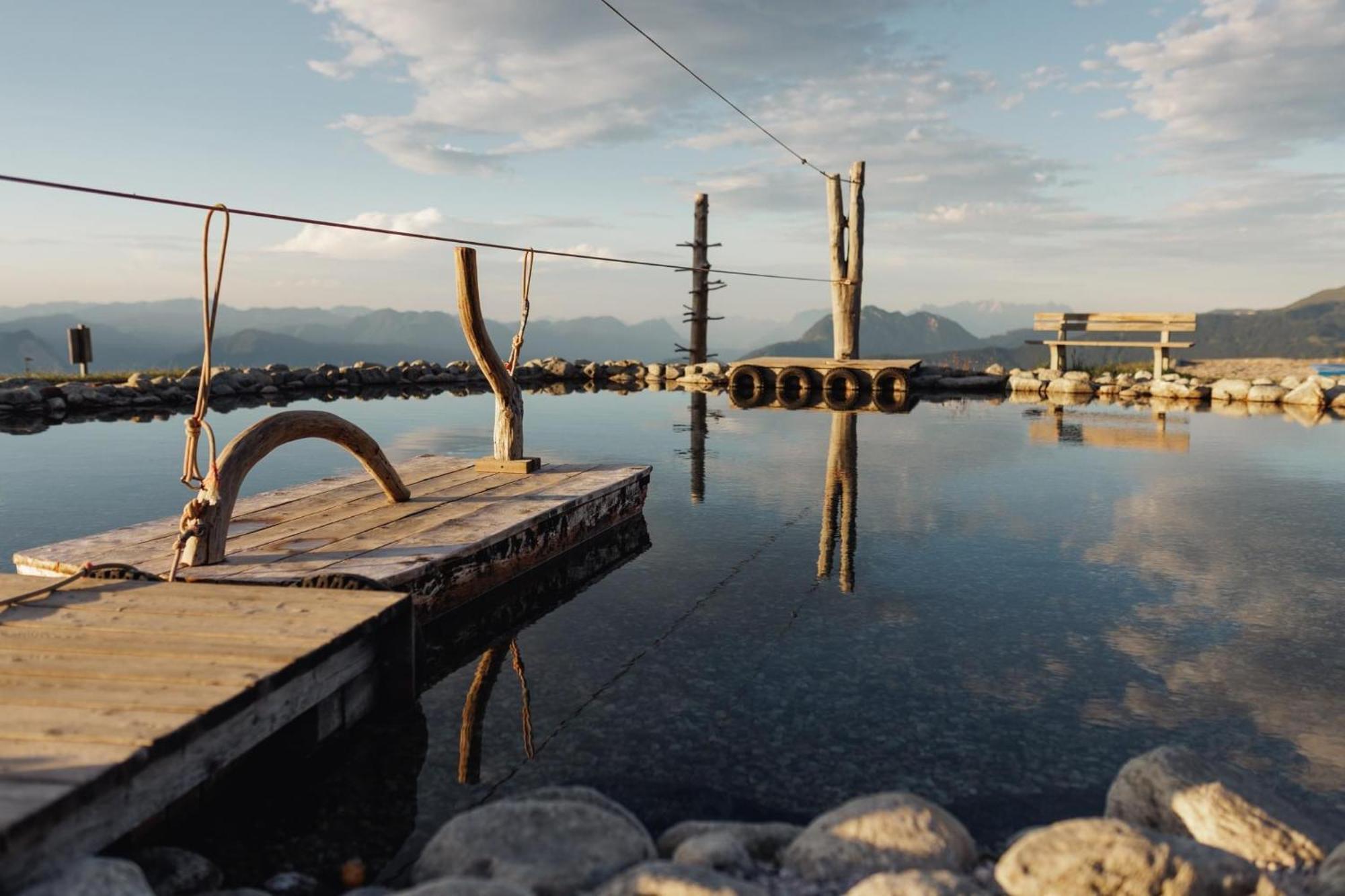 Sportlodge' Golf Suite - Natural Pool, Whirlpool & Sauna By Alpenluxus Appartements Kleinboden المظهر الخارجي الصورة