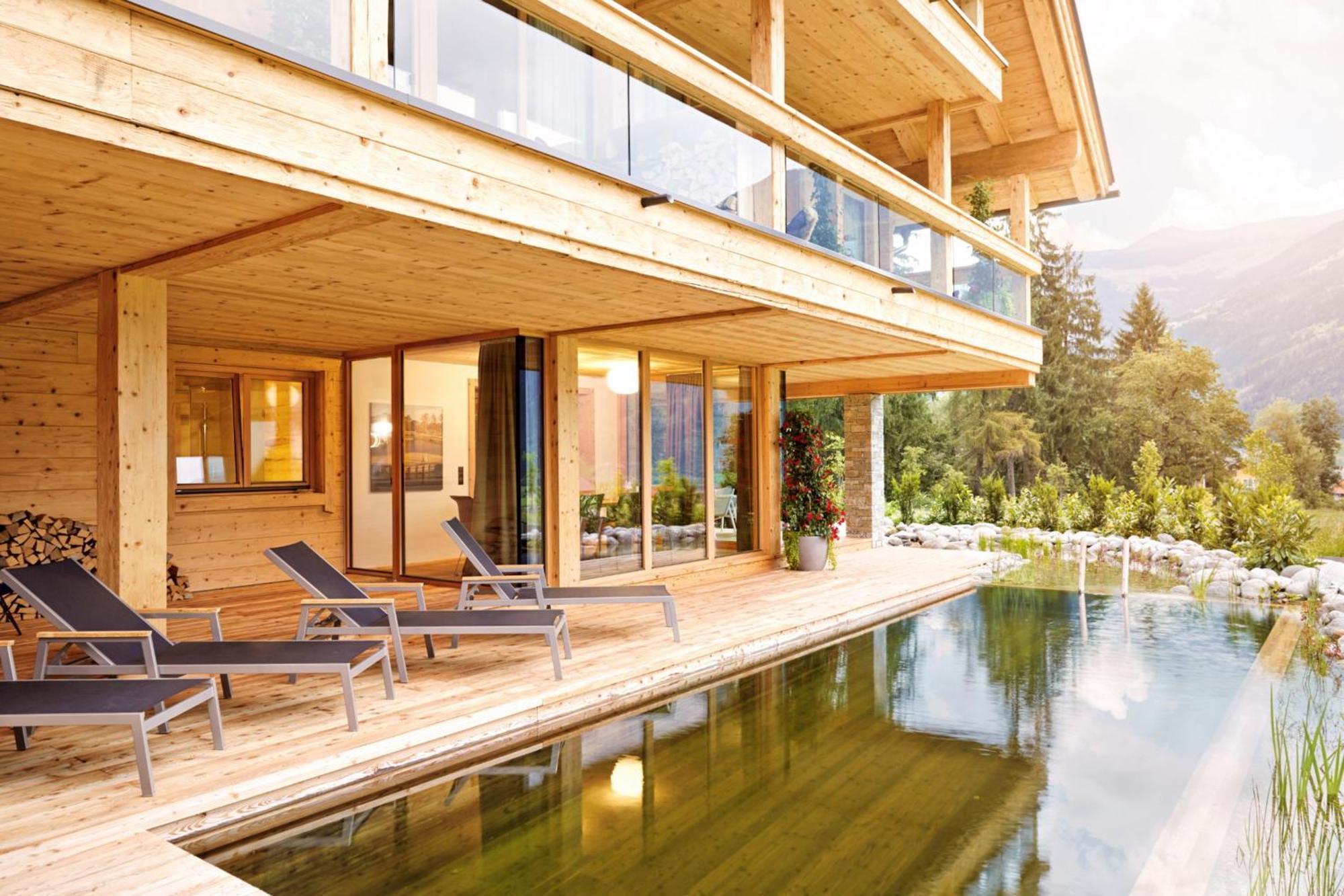 Sportlodge' Golf Suite - Natural Pool, Whirlpool & Sauna By Alpenluxus Appartements Kleinboden المظهر الخارجي الصورة